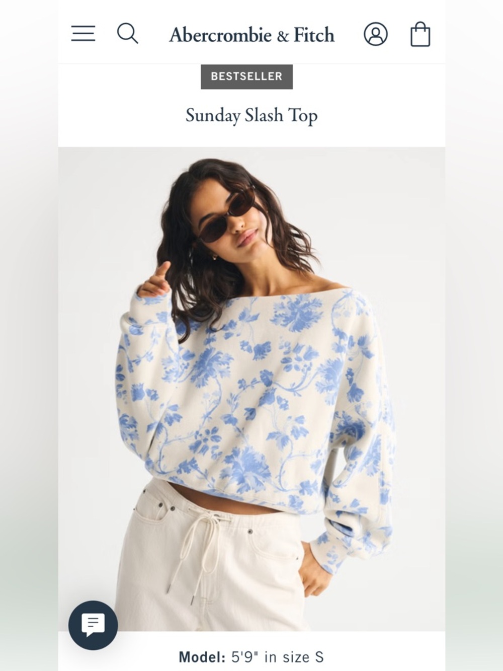 Abercrombie Sunday Slash Sweatshirt